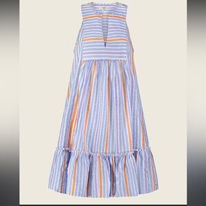 Lemlem striped beach cover up